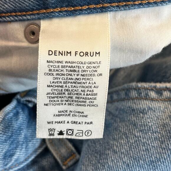 Aritzia Denim Forum The Lou Low Rise Carpenter Loose Fit Utility Cargo Jeans - Picture 9 of 12